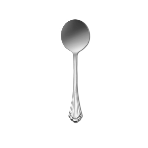 18 8 Stainless Steel Superb  and Pattern Detail Marqette Bouillon Spoon 18 8 Stainless Steel